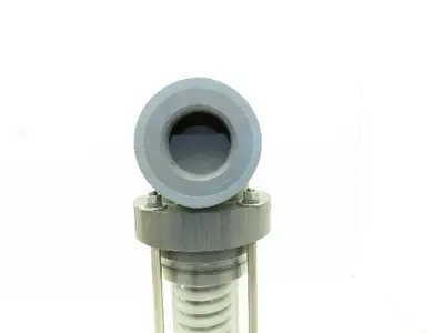 Plast-o-matic ES200B-NC 2" Shutoff Valve PVC Spring Return NC Pneumatic Powered