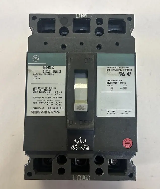 Used GE TEC36150 Miscellaneous Equipment (Electrical & Power) | Surplus Asset Holdings #1197531