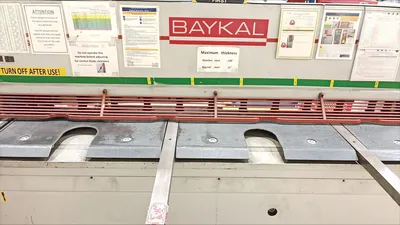 2010 BAYKAL HGL 2600X6 Sheet Metal Shears | CNCsurplus (2)