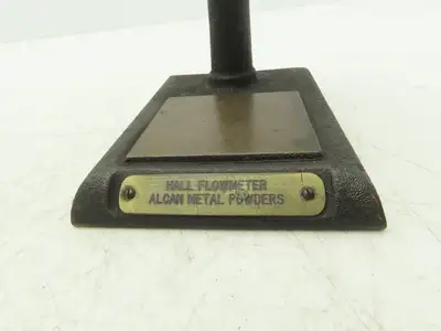 Alcan Metal Powders Hall Flow Meter Metal Powder Density Tester 2.5mm Funnel