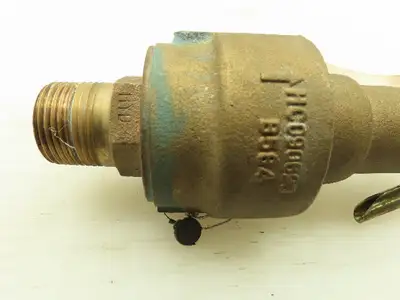 Kunkle 6186FE01-KM 1" NPT Pressure Relief Valve Bronze 100 PSI