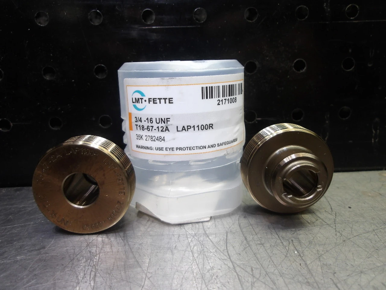 LMT.FETTE 3/4-16 UNF Thread Rolls QTY2 3/4-16 UNF / T18-67-12A (LOC2243B)