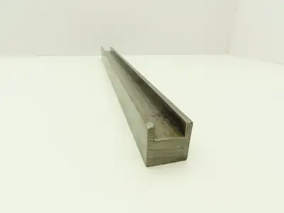 Press Brake Square Die 21-1/4" Long 1" Square 1/2" Deep Flat Bottom
