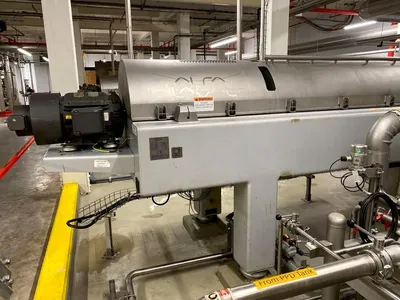 (3) Alfa-Laval FOODEC 610 sanitary decanter centrifuges, 316SS.
