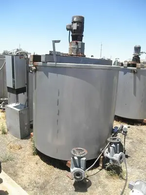 Tank, 750 Gallon, S/st, Agit, 3 HP, (4) #C735196