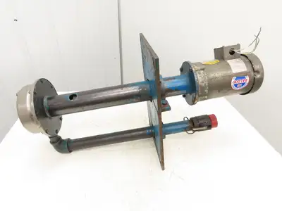 Kerr 5180 Vertical Process Pump Size 1x1-1/4x6-3/16 230/460V 0.5 1/2Hp 15GPM