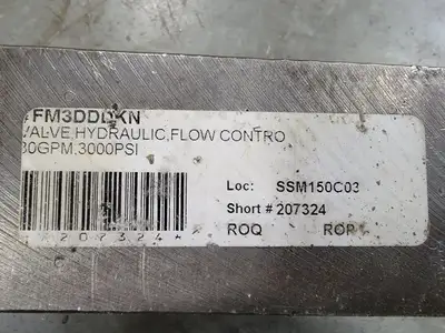 USED PARKER FILTRATION FM3DDDKN