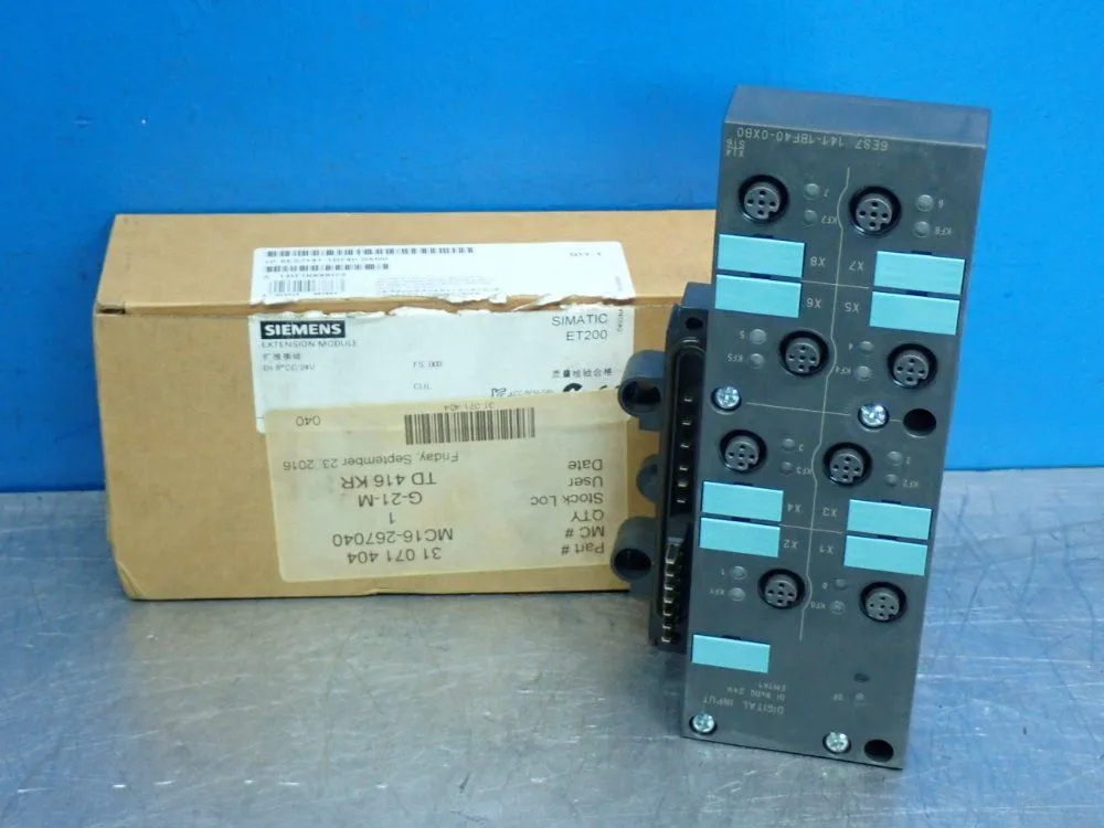 New | in-Stock SIEMENS 6ES71411BF400XB0 Input / Output Modules | HGR 24 #752598