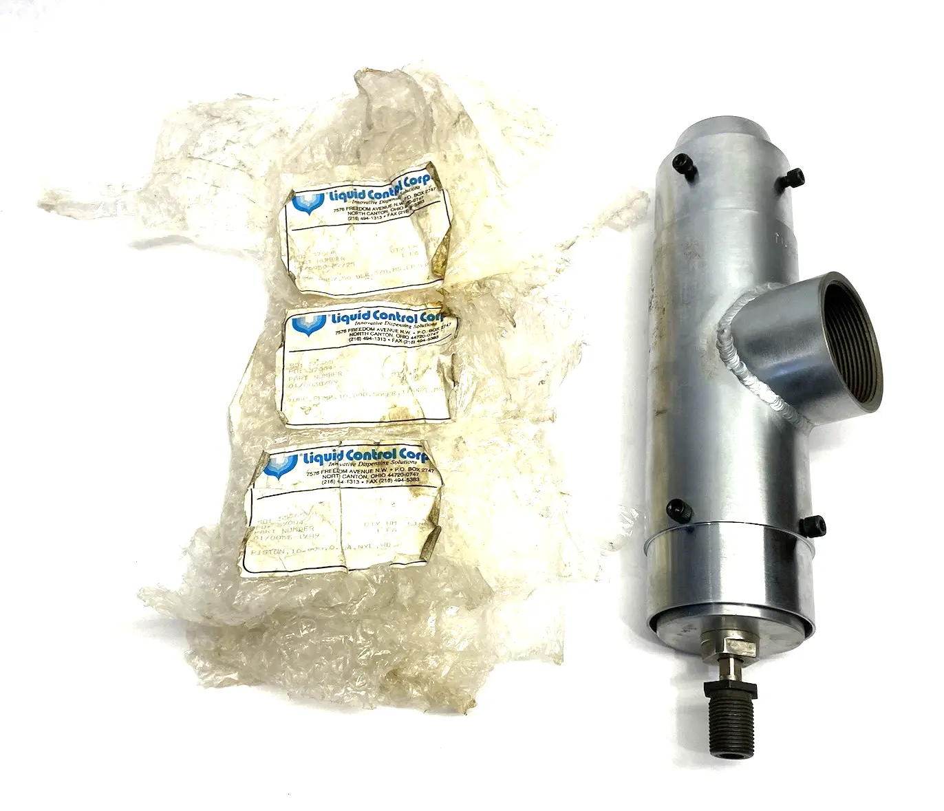 USED LIQUID CONTROL CORP TUBE PUMP ASSEMBLY 10.000 MM
