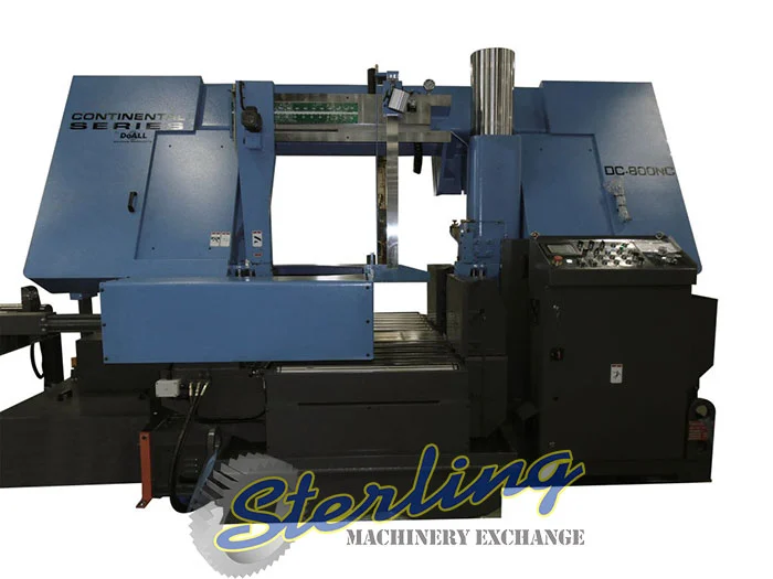 New | in-Stock DOALL DC-800NC Horizontal Band Saws California US | Sterling Machinery Exchange #1465979