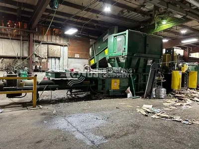 USED HARRIS HRB1045A TWO RAM BALER