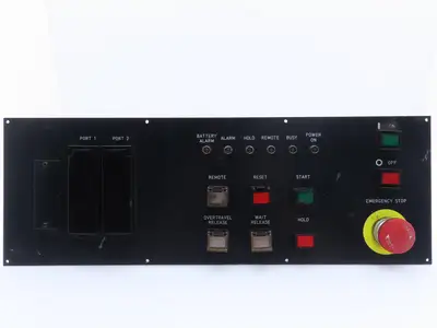 Fanuc A05B-2111-C020 CNC HMI Control Panel Push Button With E-Stop