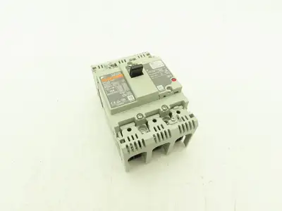 Fuji BW50RAGU3P010 3-Pole Auto Circuit Breaker 10A 500V 3Ph Molded Case Lot of 2