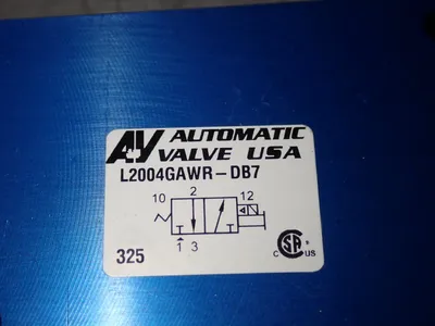 New | in-Stock AUTOMATIC VALVE L2004GAWRDB7 Valves/Fittings | HGR 24 #732419