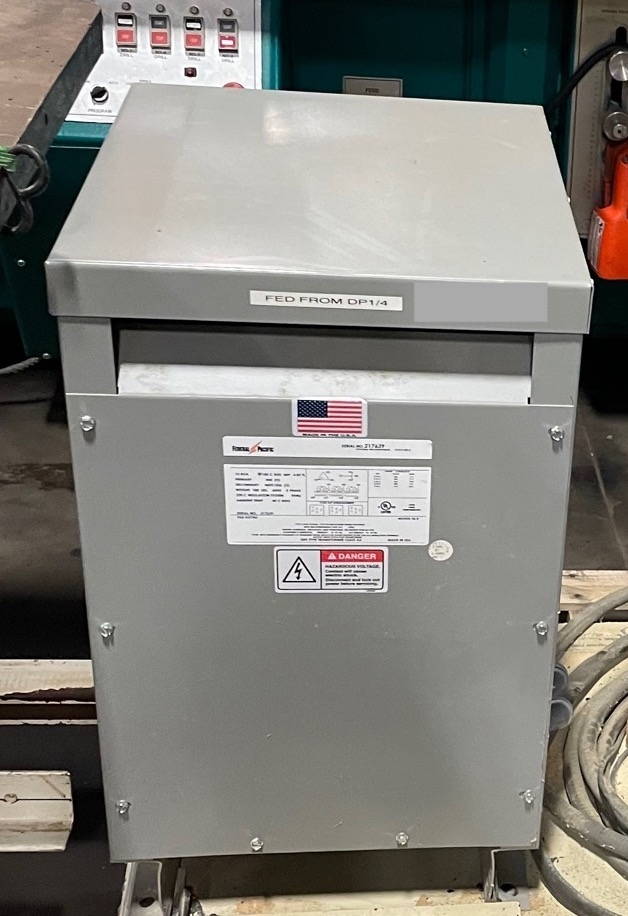 Federal Pacific Cat. # WS-2 460-460Y/266 15kva Transformer