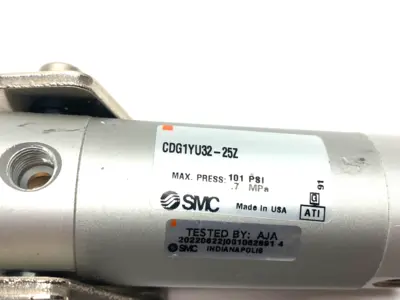 USED SMC PRECISION SMOOTH CYLINDER, ROUND BODY