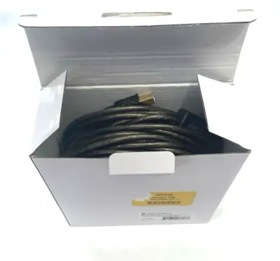 New | in-Stock Monoprice USB-A to USB-B 2.0 Cable - Active, 28/24AWG, Black, 49ft Cable & Wire Michigan US | Maverick Industrial Sales #1390769