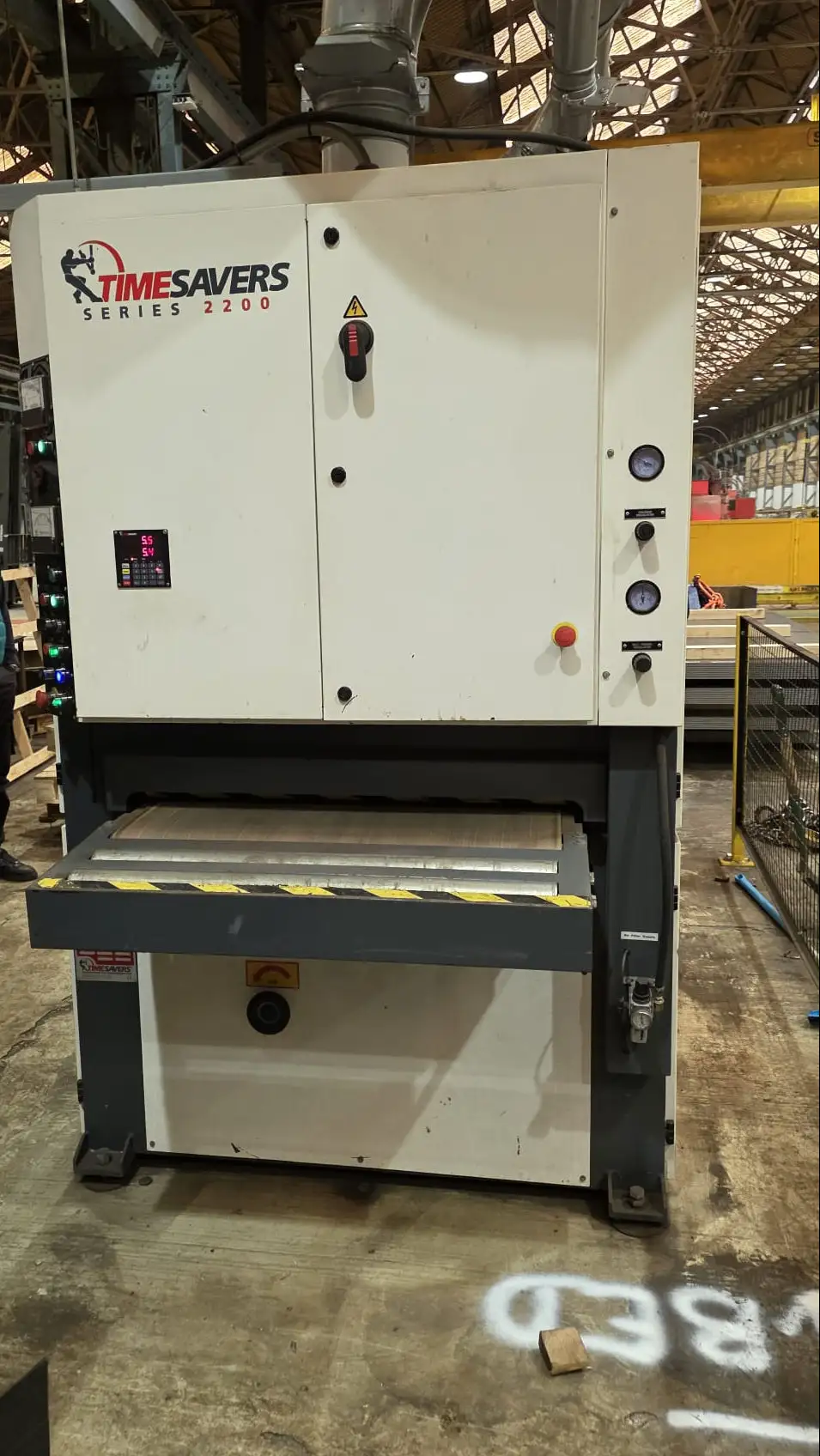 Timesavers 22 Series 900-WRD Deburring and Polishing Machine