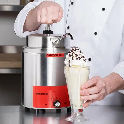 3.5 Qt. Warmer with Pump - Nachos - popcorn -ice cream fudge