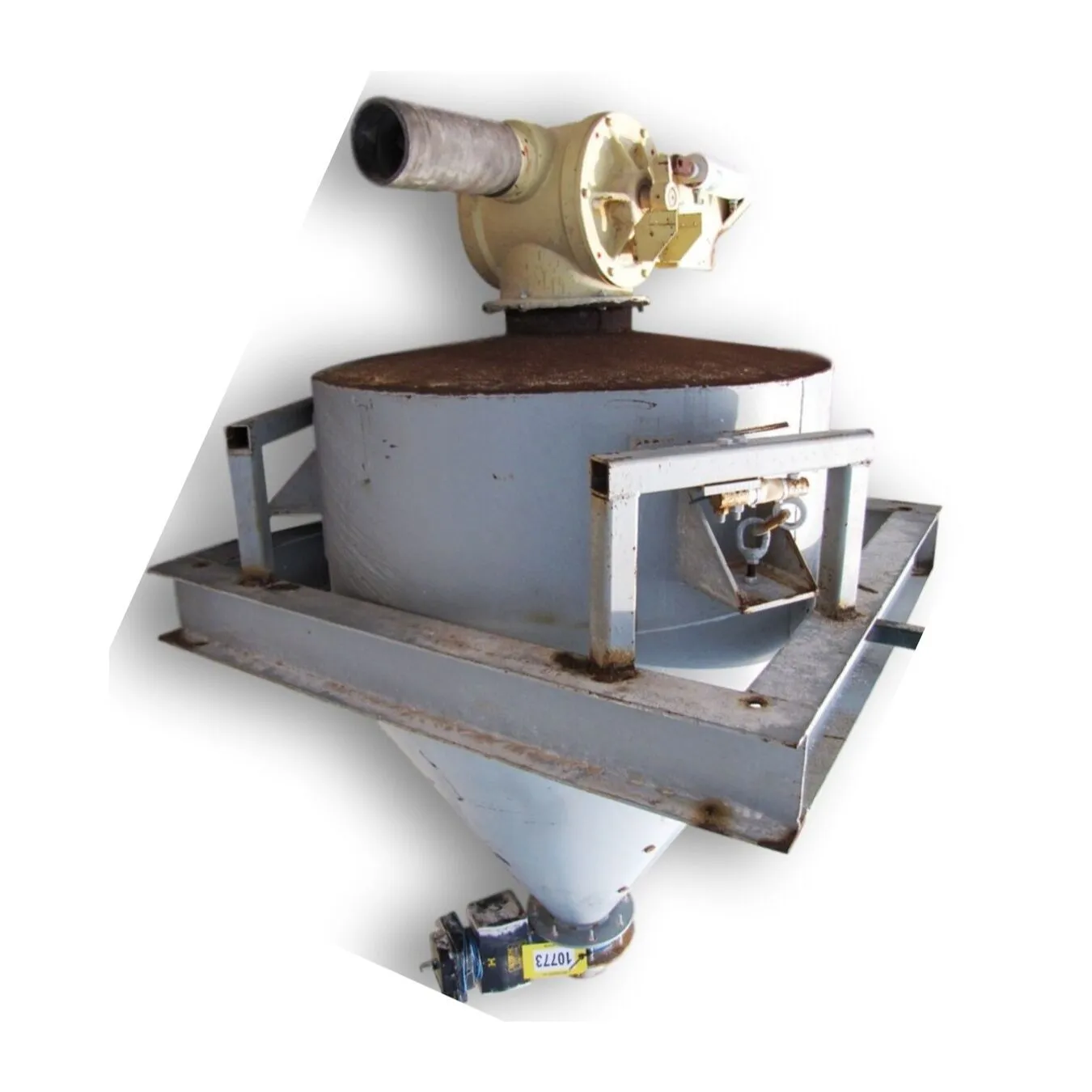 Used 26 Cubic Foot Weigh Hopper With Inlet Diverter Valve