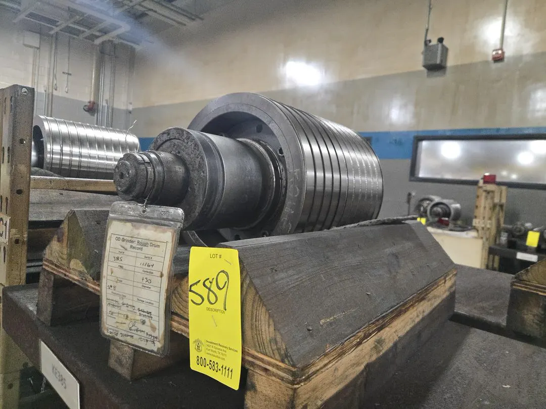 (1) OD Grind Drum Spindle