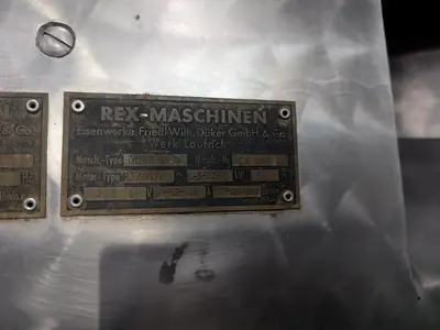 USED DÜKER-REX FLEISCHEREIMASCHINEN GMBH HYDRO 65 SN