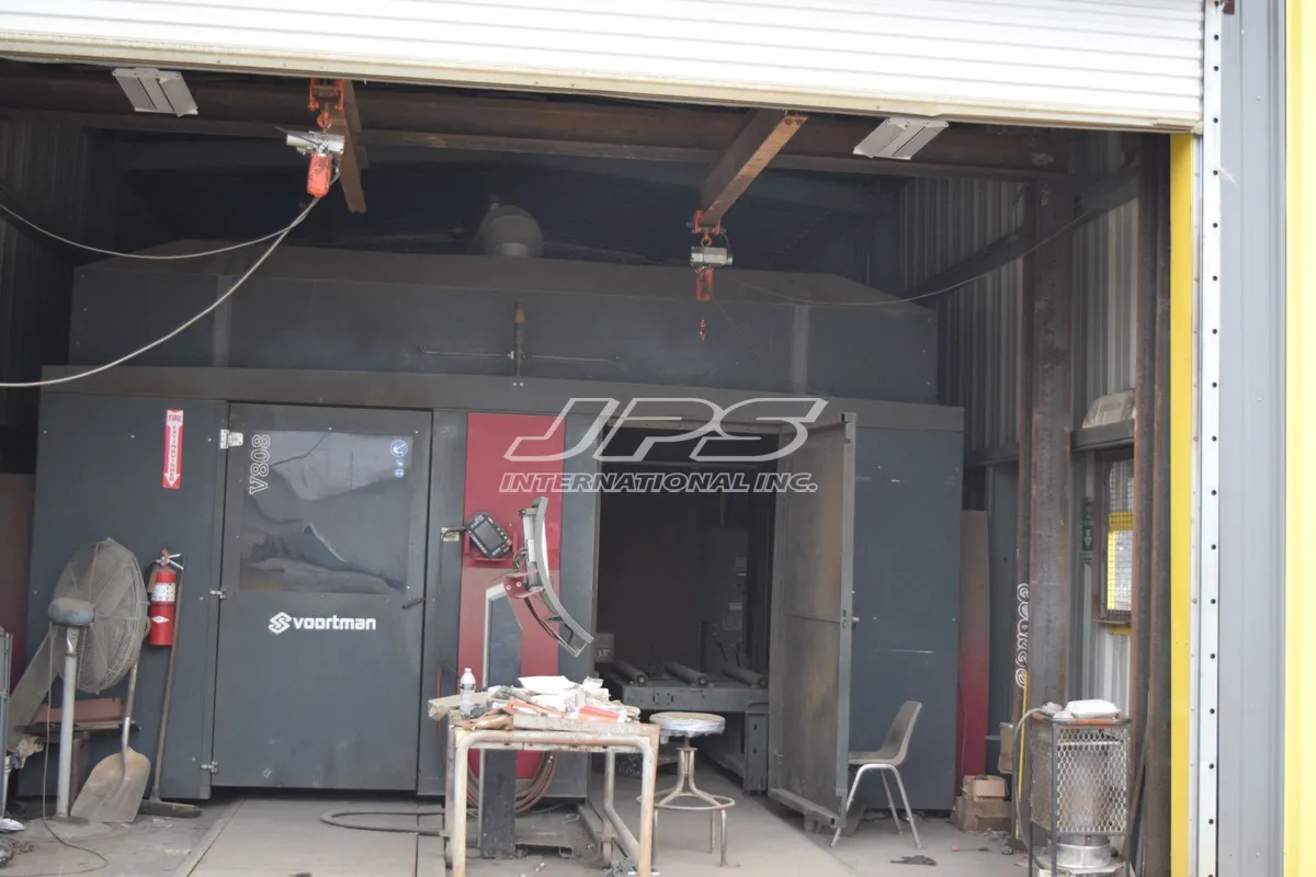 2015 VOORTMAN V808 Beam Coping Machines | JPS International Inc