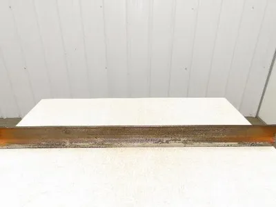Press Brake Gooseneck Punch Die 47-1/2" Long 90° V 1/4" Finger 3-3/4" H
