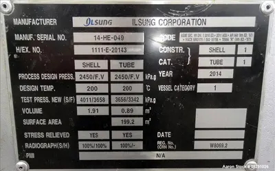 USED ILSUNG CORPORATION AEU
