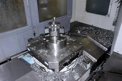 Used 2008 HYUNDAI KIA KH50G Horizontal Machining Centers Illinois US | Machinery Marketing International #779381