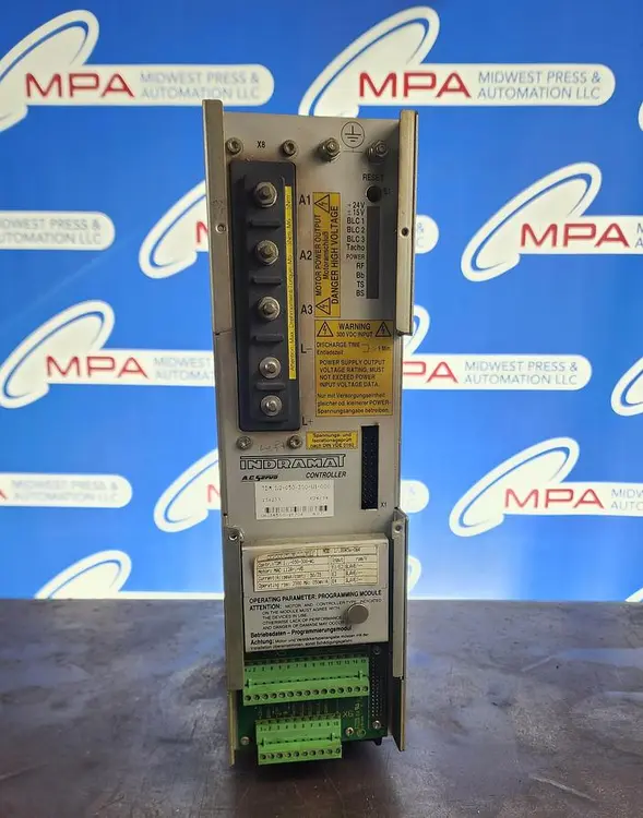 Used INDRAMAT TDM1.2-050-300-W1-000 Servo Drives Michigan US | Midwest Press and Automation #1047875