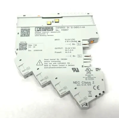 New | in-Stock Phoenix Contact Elec. Circuit Breaker, 4-Channel, 115657 Circuit Breakers Michigan US | Maverick Industrial Sales #1389147