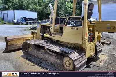 Used 2000 CATERPILLAR D4C LGP III HYSTAT Bulldozers Alabama US | Proxy Equipment #1377980