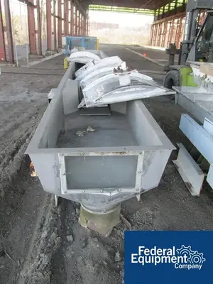 USED Carrier 30" x 27'CARRIER POSI-FLOW VIBRATING CONVEYOR, S/S