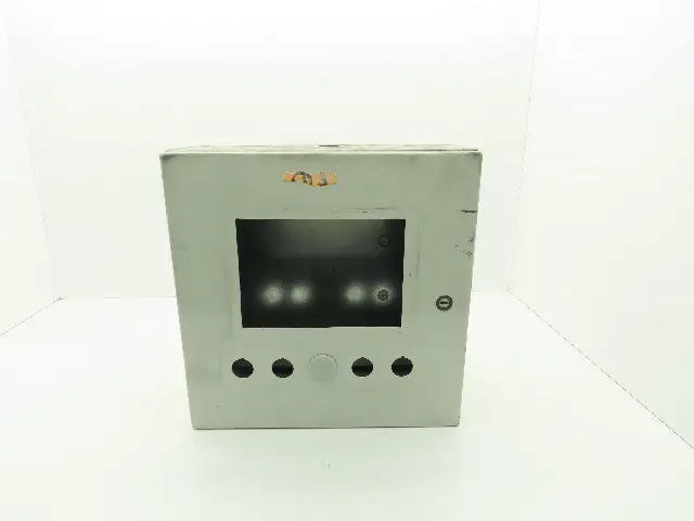 Hoffman CSD16166 Electrical Enclosure 16x16x6" Wall Mount Panelview 700 8.5x6"