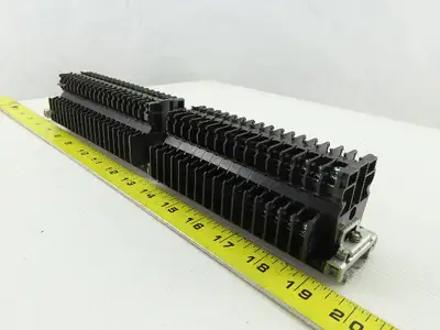 Iidec BNDE15W 15A 600V Terminal Block Strip Lot Of 35