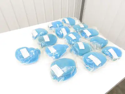 TDIC 20858 Fan Motor Filter Cover Blue Fiber For RS000iB/100P Robot Lot of 45