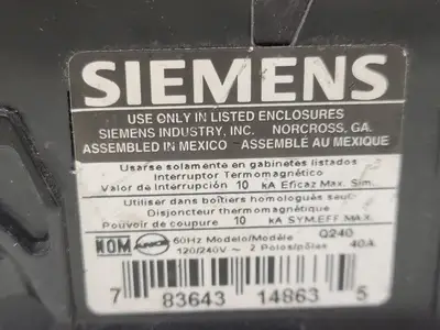 USED SIEMENS Q240