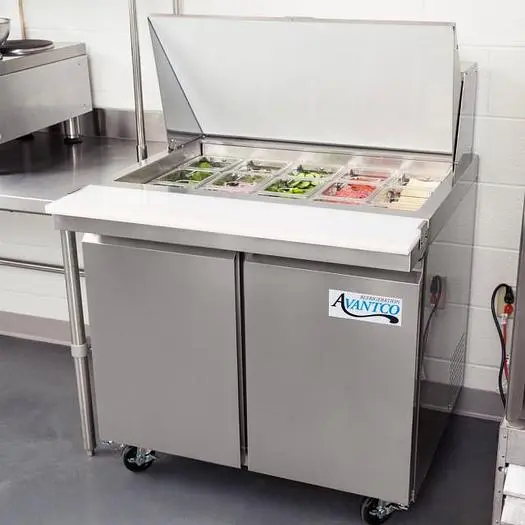 36" Mega Top Sandwich / Salad Prep Refrigerator