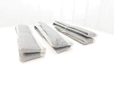 Affiliated Steam Equipment Pipe Wrap Insulated 5" W 8" L 20" Sections Lot of 3