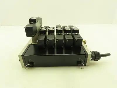 SMC VV5FS2 Plug-In 6-Station Manifold Control Unit VFS2000 Solenoid Valve Bank