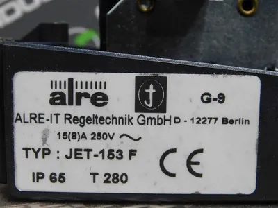 ALRE-IT JET-153 F Capillary Industrial Room Thermostat 15(8)A 250VAC IP65 Used