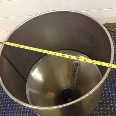 USED METAL FABRICATOR HOPPER013