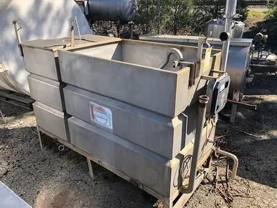 CIP, 2-Tank, 350 Gallon, S/st, Rectangular,, #S731534