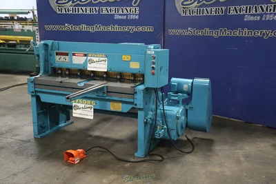 Used WYSONG 1252HD Power Squaring Shears (Gauge) California US | Sterling Machinery Exchange #1467185