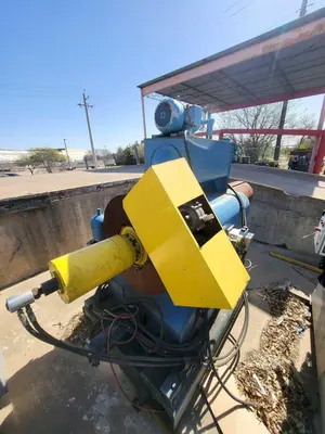 10,000 LB X 42” B&K MOTORIZED UNCOILER COIL REEL : STOCK #22955