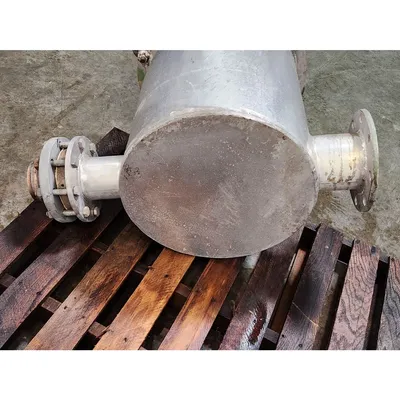 Used 5" Aluminum In Line Absolute Air Filter