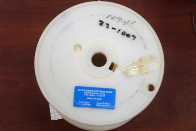 New 22-1007 White/Yellow PBC22 AWG (Est 400 ft) Wire