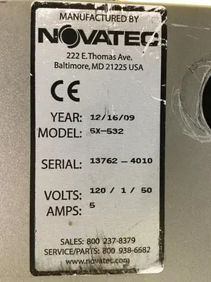 USED NOVATEC 5X-532
