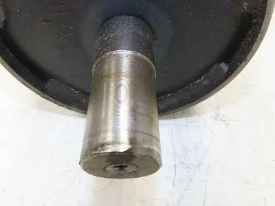 Hytrol 6"x 14.25" Crowned Take-Up Pulley for 24" Conveyor 21"BF 1-3/16" Shaft